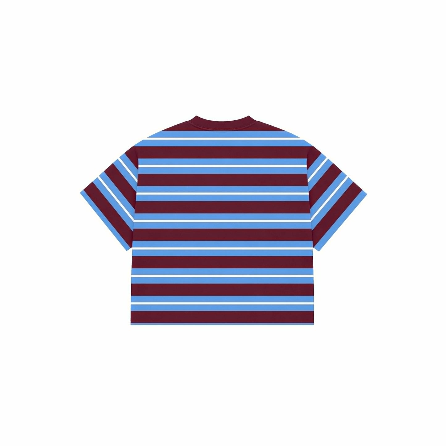 CORNERSTONE BOXY FIT STRIPE TEE "CAROLINA"