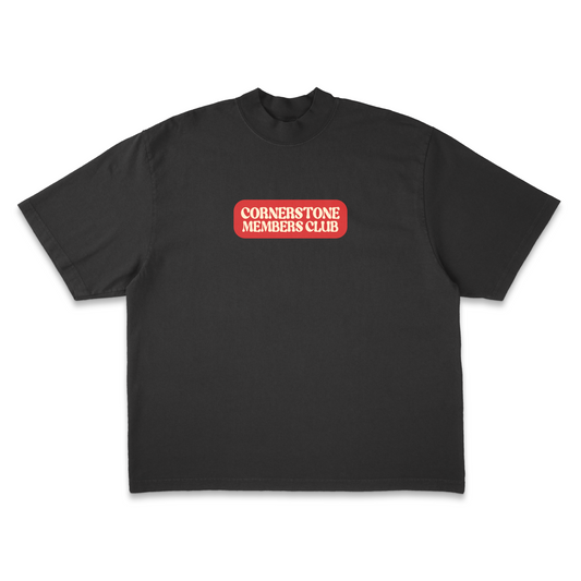 "CONSISTENCY" T-SHIRT IN BLACK
