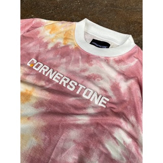 CORNERSTONE CLOTHING OVERSIZED DYE FABRIC “PINK SUNSET”