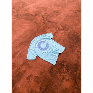 CORNERSTONE CLOTHING OVERSIZED SHIRT " SKY" (VARSITY)