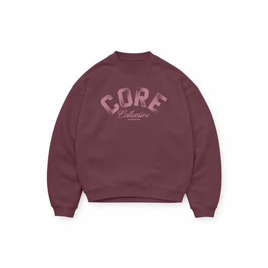Core Sweatshirt - Merlot