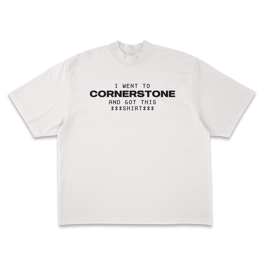 "RECEIPT" T-SHIRT IN OFFWHITE