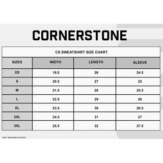 CORNERSTONE RACING CLUB L/S TEE IN WHITE