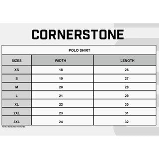 CORNERSTONE RACING CLUB POLOSHIRT IN WHITE