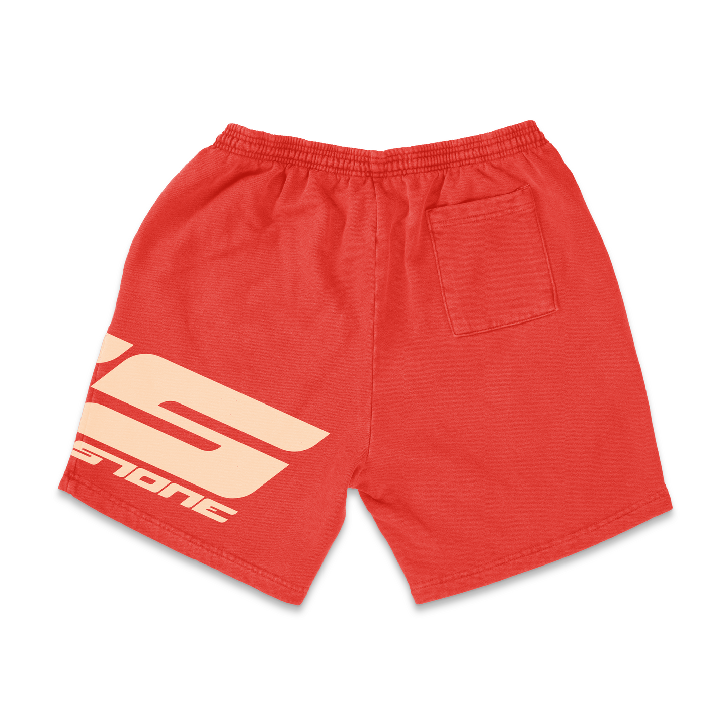 SIDE LOGO SWEATSHORT IN RED