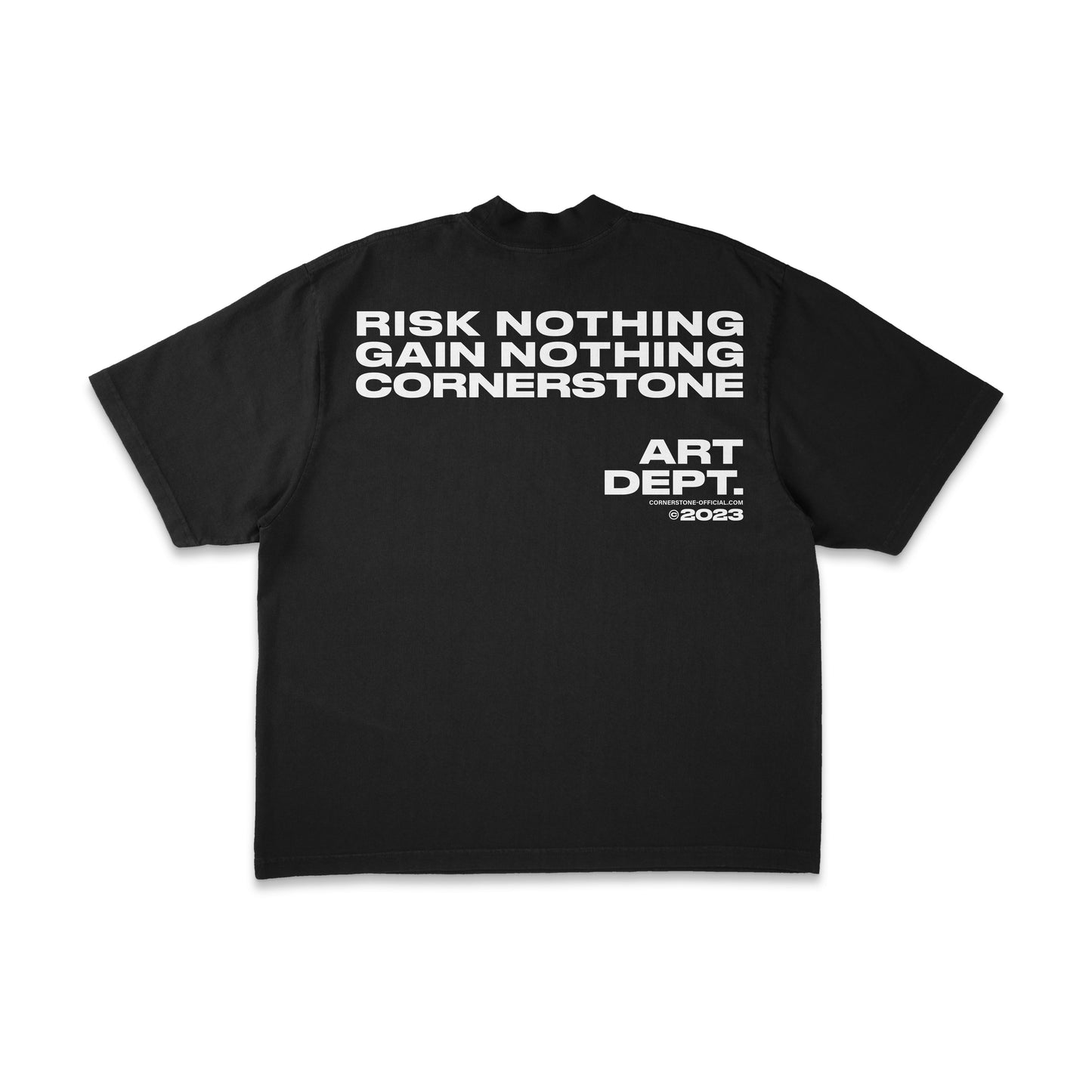 ART DEPT T-SHIRT IN BLACK